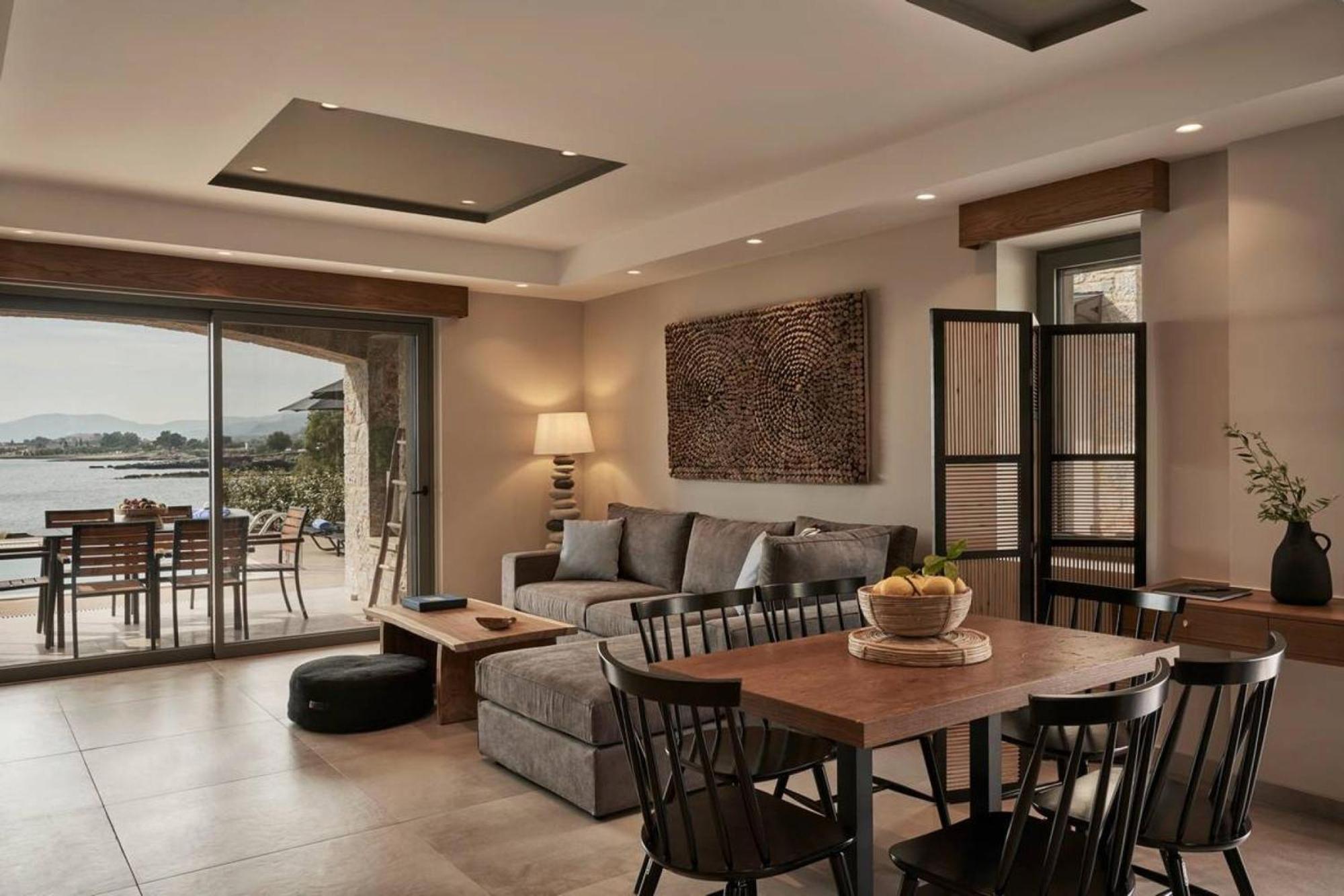Beachfront Alassa Villas With Private Pools Kotronion  외부 사진