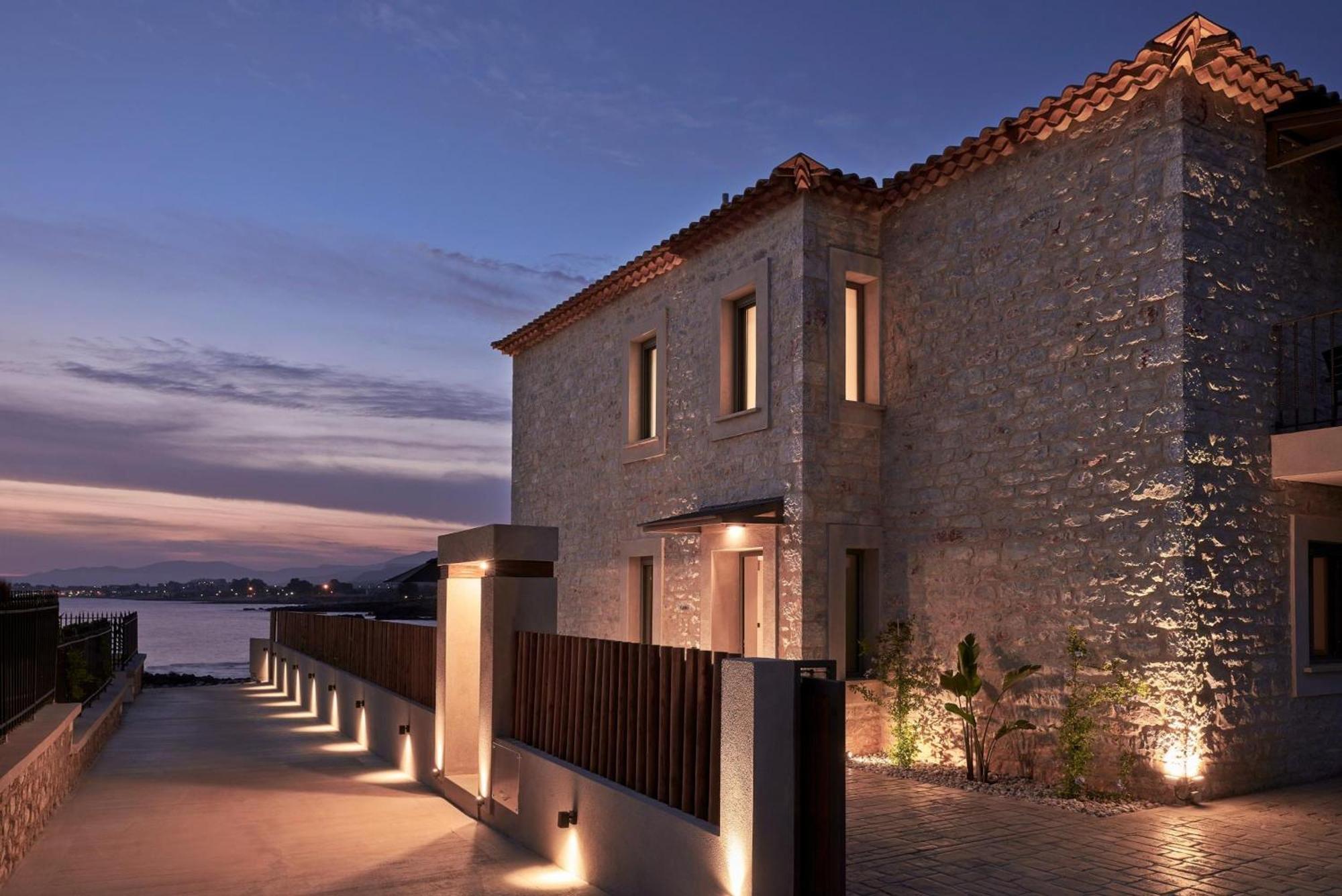 Beachfront Alassa Villas With Private Pools Kotronion  외부 사진