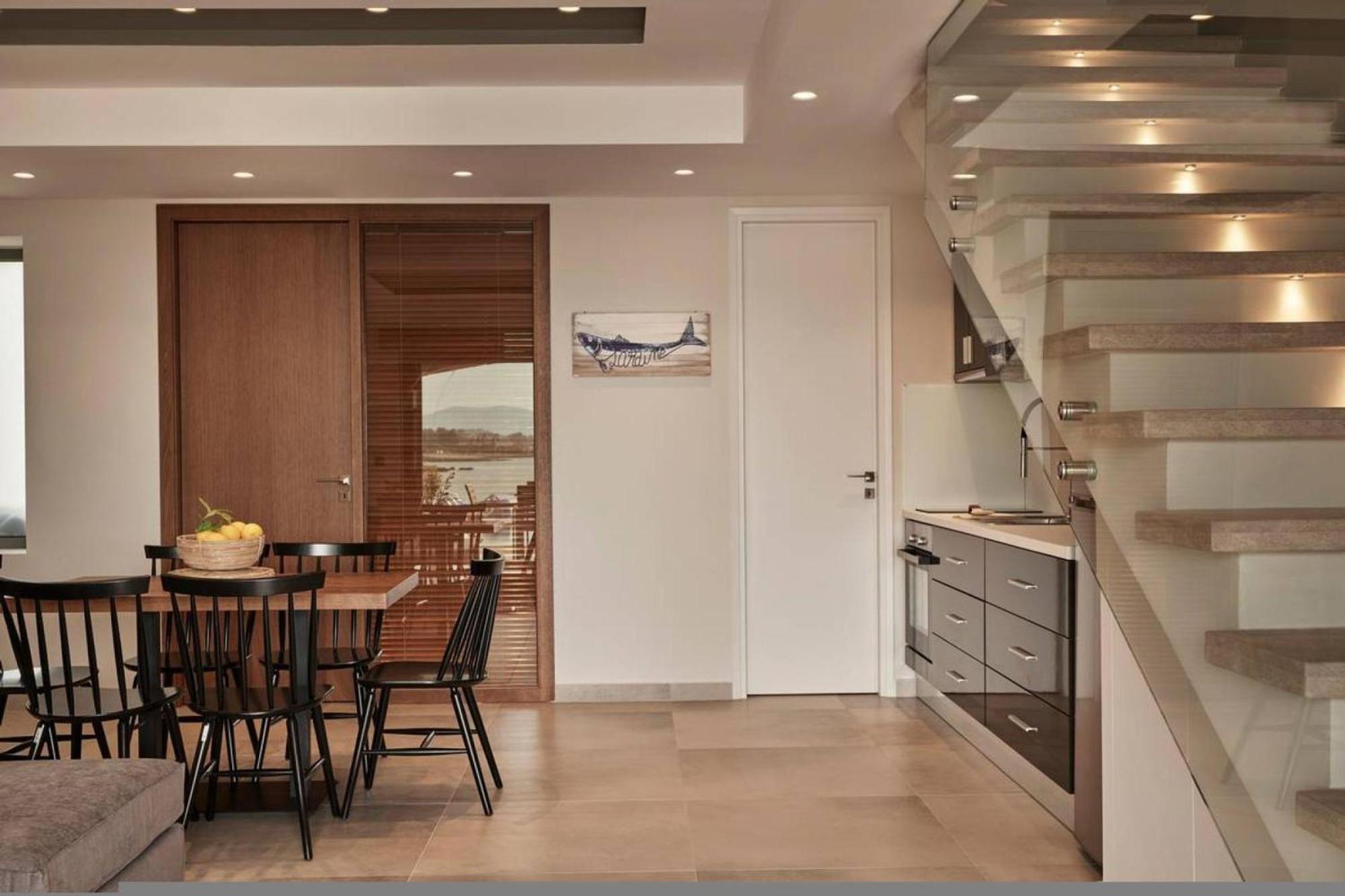 Beachfront Alassa Villas With Private Pools Kotronion  외부 사진